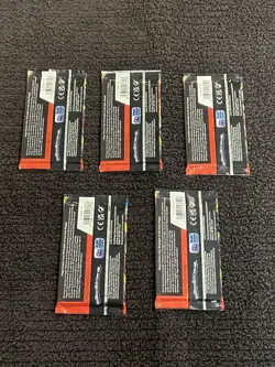 Pokemon Mega Evolution Booster Pack Lot of 5 - Image 2