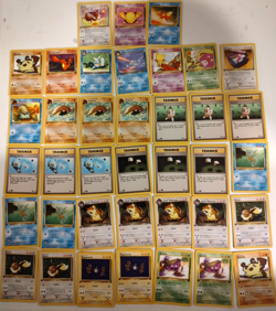 Lot of 38 1st Edition Pokemon Rocket, Fossil, Jungle (3 Kabuto's)Great Condition - Image 1