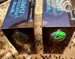 Lot of Two (2) Phantasmal Flames Pokemon Center ETBs Elite Trainer Boxes Sealed! - Image 4