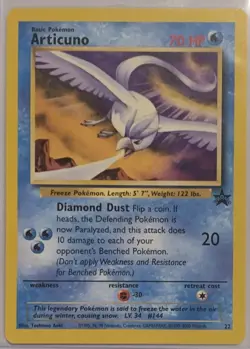 Articuno (22) 22/53 WoTC Promo Pokemon TCG LP - NM - Image 1