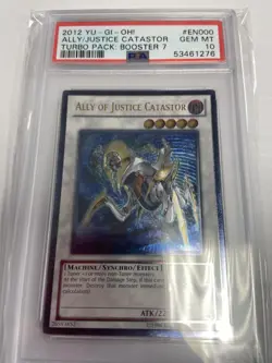 Ally of Justice Catastor TU07-EN000 Ultimate PSA 10 53461276 - Image 1