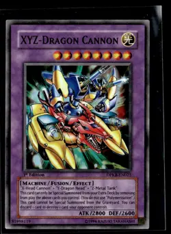 2010 YuGiOh Duelist Pack: Kaiba Super Rare 1st Edition XYZ-Dragon Cannon - Image 1