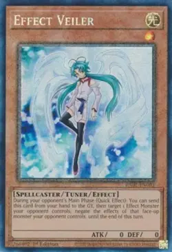 Yugioh! LP Effect Veiler - RA01-EN003 - Prismatic Collector's Rare - 1st Edition - Image 1