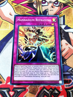 Mannadium Reframing op24-en013 (NM+) Super Rare Yu-Gi-Oh! - Image 1