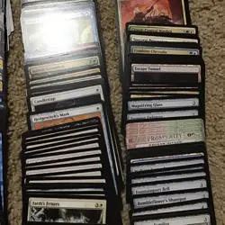 Magic the Gathering MTG Vtg Lot 350 Cards Estate As Found Not Searched See Photo - Image 4