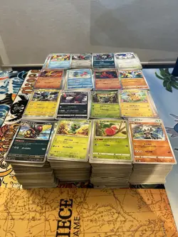 4000 Japanese Pokemon Cards UNSEARCHED Bulk Lot - C/UC + HOLOS + RH + POKEBALL - Image 1