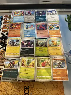4000 Japanese Pokemon Cards UNSEARCHED Bulk Lot - C/UC + HOLOS + RH + POKEBALL - Image 2
