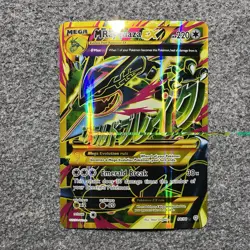 Pokemon JUMBO/Oversized Card Mega M Rayquaza EX Full Art XY 98/98 - Image 1