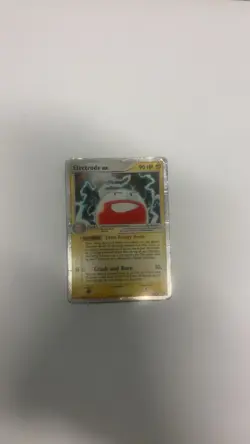 Electrode EX 107/112 Holo Firered & Leafgreen Rare Pokemon Card Damaged - Image 1