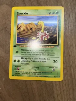 Shuckle 72/111 1st Edition Common Neo Genesis Pokemon Card Mint/NM - Image 1