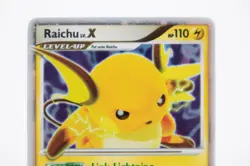 Raichu LV.X 2008 Stormfront 99/100 Holo Pokemon Card MP - Image 2