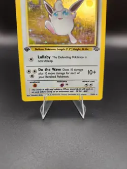 Pokemon English Card 1st edition Jungle Set Wigglytuff Holo Rare 16/64 (P13) - Image 4