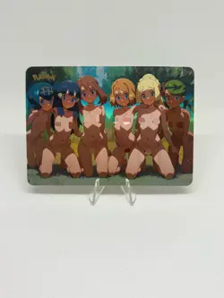 Pokemon Anime Waifu ACG DIY Trainer Art Card B - Image 5