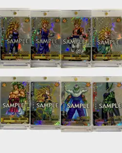 Extremely Rare Japanese Vintage Sp1 and Sp2 SAMPLE card set Dragon ball battlers - Image 1