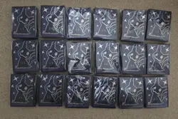 x18 New Sealed Pokemon Paldean Fates ETB Mimikyu Card Sleeves (65 Pack) Pokemon - Image 1