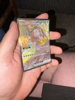 Pokemon TCG Bloodmoon Ursaluna EX Twilight Masquerade Card 216/167 - Image 4