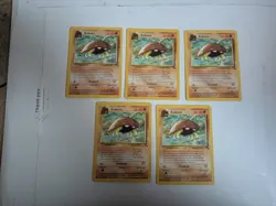 Pokemon TCG Kabuto 50/62 Fossil Unlimited Card WOTC LP-MP - Image 3