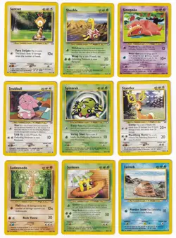 Pokemon Neo Genesis COMPLETE SET Common Vintage WOTC 35 Card Lot MP-NM - Image 4