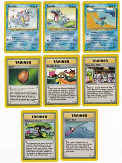 Pokemon Neo Genesis COMPLETE SET Common Vintage WOTC 35 Card Lot MP-NM - Image 5