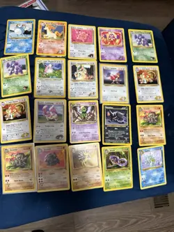 Pokemon Vintage Lot Of 127 Uncommon Cards - Image 1