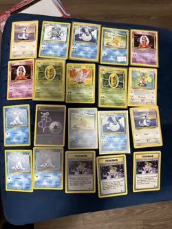 Pokemon Vintage Lot Of 127 Uncommon Cards - Image 5