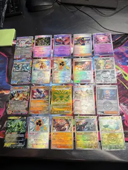 Lot Of 20 Pokemon Cards From Prismatic Evolutions Full Art And More All NM - Image 1