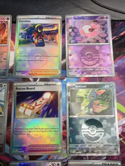 Lot Of 20 Pokemon Cards From Prismatic Evolutions Full Art And More All NM - Image 4