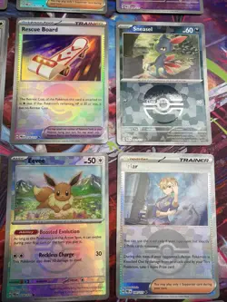 Lot Of 20 Pokemon Cards From Prismatic Evolutions Full Art And More All NM - Image 5