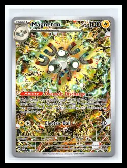 💥 Pokemon Card Magneton SVP 159 Black Star Promo Surging Sparks Holo 2024 - Image 1