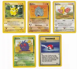 Pokemon Jungle COMPLETE SET Uncommon/Common Vintage WOTC 32 Card Lot MP-NM - Image 5