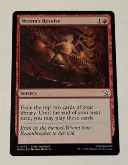 MTG WRENN'S RESOLVE - March of the Machine LP - Image 1
