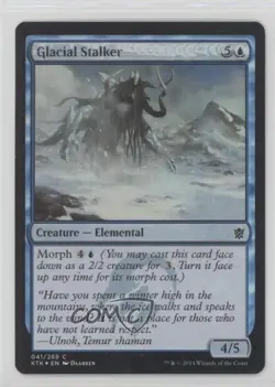 Glacial Stalker (Error: Foil) Magic: Khans of Tarkir KTK #041 - Image 1