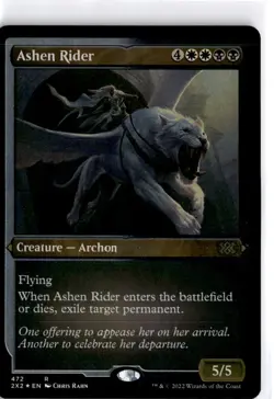 Double Masters 2022 #472 Ashen Rider (Foil Etched) - Image 1