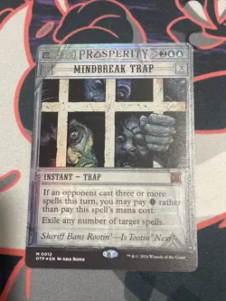 Mindbreak Trap Outlaws of Thunder Junction: Breaking News Foil - Image 1