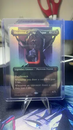 MTG Magic the Gathering FOIL Sheoldred, the Apocalypse Borderless DMU! - Image 1
