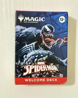 Magic The Gathering Marvel's Spider-Man Welcome Deck Back/Venom - Image 1