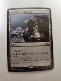 MTG Desolate Lighthouse - Ultimate Masters NM Foil Magic The Gathering - Image 1