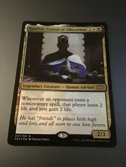 MTG Double Masters #237 Kambal, Consul of Allocation Foil - Image 2