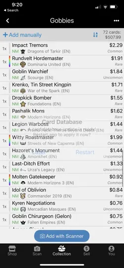 Goblins Krenko Commander Deck Complete Very Nice NM+ - Image 5