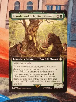 Harold and Bob, First Numens 0398 Extended Art Rare Fallout MTG Magic Gathering - Image 1