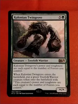 MTG - Kalonian Twingrove #182/269 Magic 2015 (M15) Unplayed Mint+ - Image 1