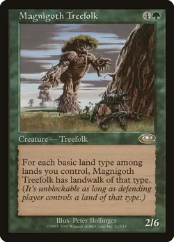 1x Magnigoth Treefolk - NM - See Pic for Set - SPARROW MAGIC mtg - Image 1
