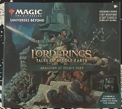 The Lord of the Rings: Tales of Middle-Earth Scene Box - Aragorn at Helm's Deep 195166207438 - Image 1