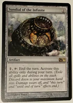 MTG: Sundial of the Infinite - 2012 Core Set - Image 1
