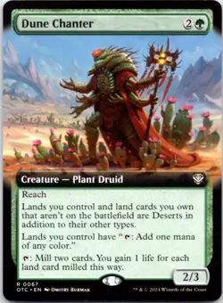 Dune Chanter (Extended Art) - Commander: Outlaws of Thunder Junction - 67 NM - Image 1
