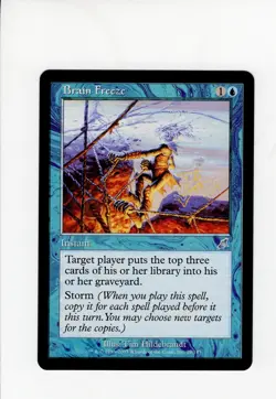 Brain Freeze Scourge NM- Magic the Gathering MTG c - Image 1