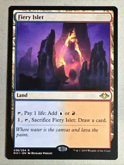 MTG / Fiery Islet / MH1 / #238 / Regular / Rare / NM - Image 1