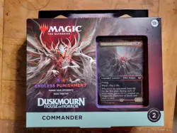 Magic: The Gathering Duskmourn Endless Punishment Commander Deck Precon, Sealed - Image 1