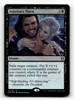 Astarion's Thirst 114 Foil R Commander Legends: Battle for Baldur's Gate - Image 1