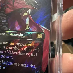 MTG Vincent Valentine Surge Foil Mythic - Final Fantasy 7 - Pristine 10 ?? - Image 5